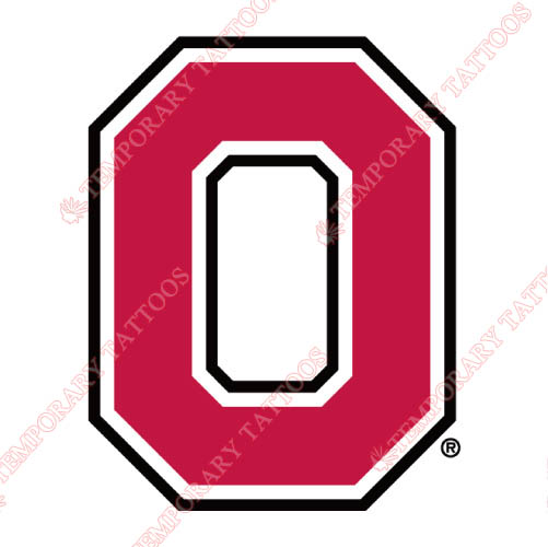 Ohio State Buckeyes Customize Temporary Tattoos Stickers NO.5745